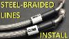 HEL Stainless Braided Front & Rear Brake Lines for BMW R1100GS ABS 1994-2000